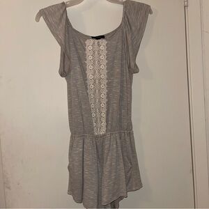 Forever 21 Crochet Romper